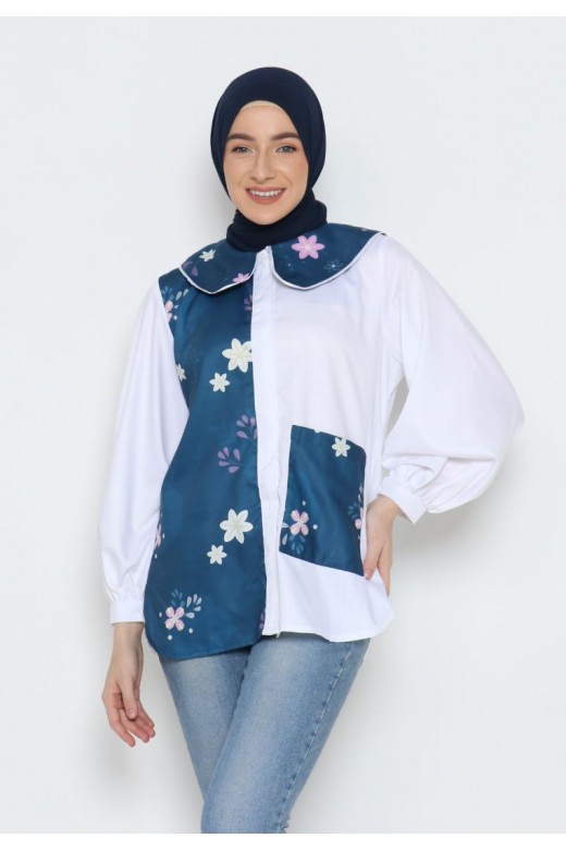 Alila Blouse Navy